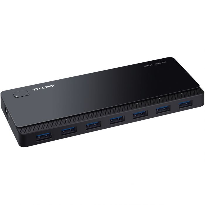 USB-хаб TP-Link UH720 7 ports Black