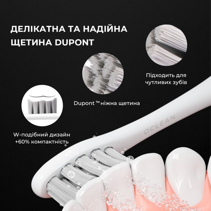 Розумна зубна електрощітка Oclean Endurance Electric Toothbrush White (6970810552393)