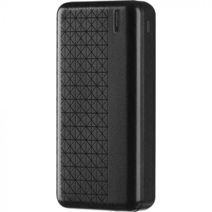 Універсальна мобільна батарея 2E Geometry PD+QC 3.0 20000mAh Black (2E-PB2072PD-BLACK)