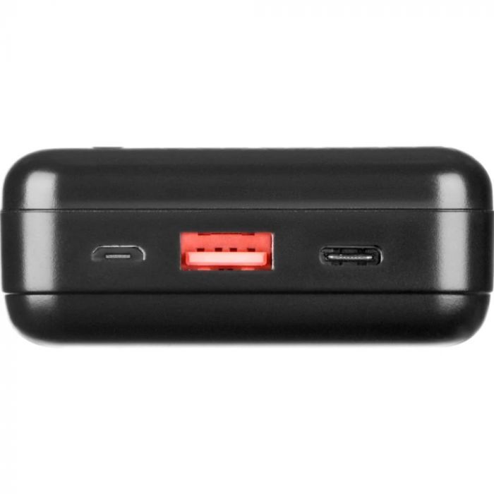 Універсальна мобільна батарея 2E Geometry PD+QC 3.0 20000mAh Black (2E-PB2072PD-BLACK)