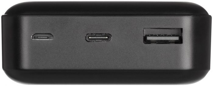 Універсальна мобільна батарея 2E PD+QC 3.0 20000mAh Black (2E-PB2004PD-BLACK)