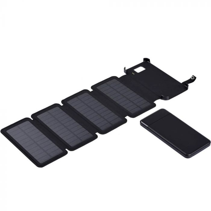 Універсальна мобільна батарея 2E Solar 8000mAh Black (2E-PB814-BLACK)