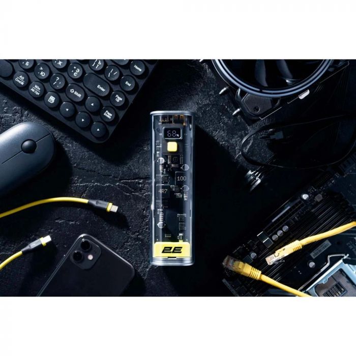 Універсальна мобільна батарея 2E Сrystal 24000mAh 100W (2E-PB7200PD)