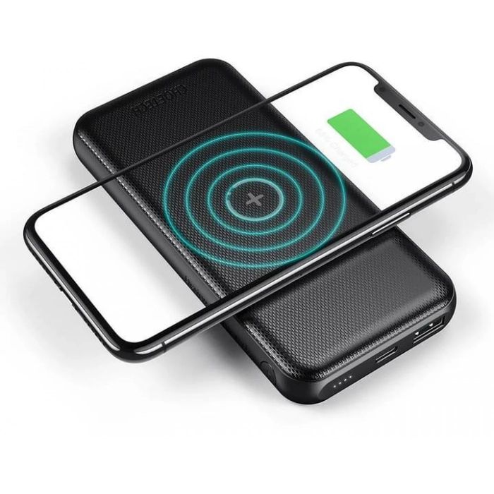 Універсальна мобільна батарея Choetech B650 10000mAh Wireless Black (B650-V2-CC-BK)