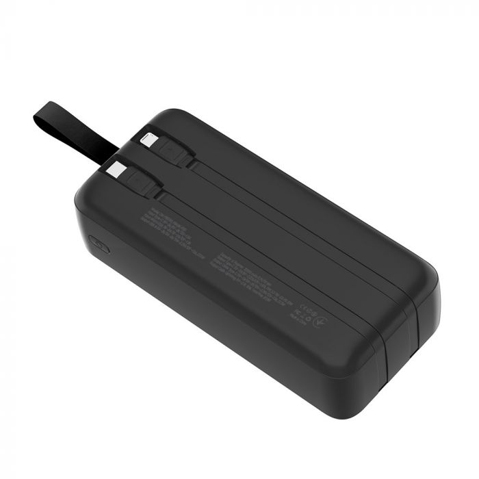 Універсальна мобільна батарея ColorWay EnergyPlus 30000mAh Black (CW-PB300LPB4BK-PDD)