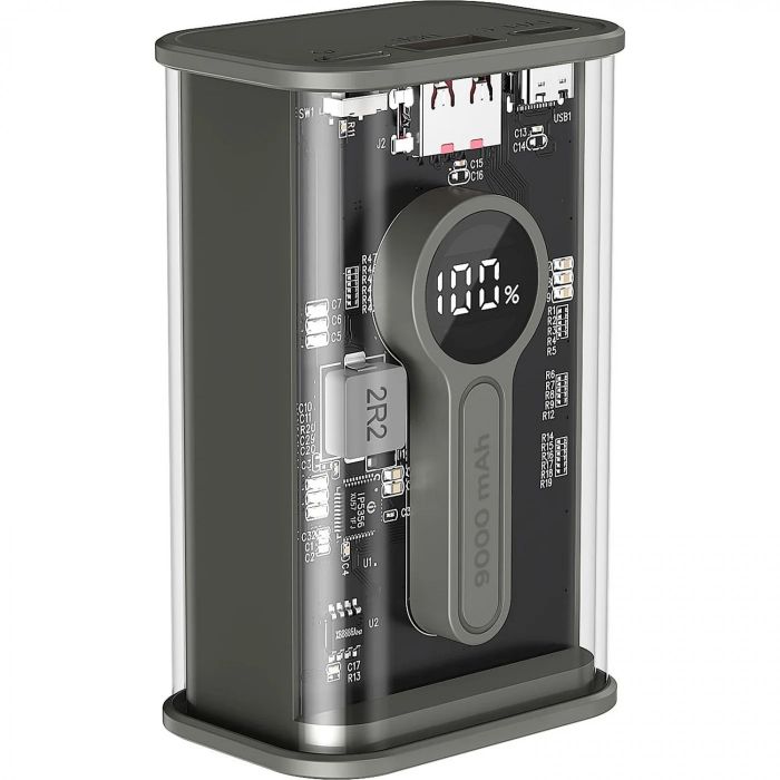 Універсальна мобільна батарея Gembird 9000mAh Black (PB09-TQC3-01)