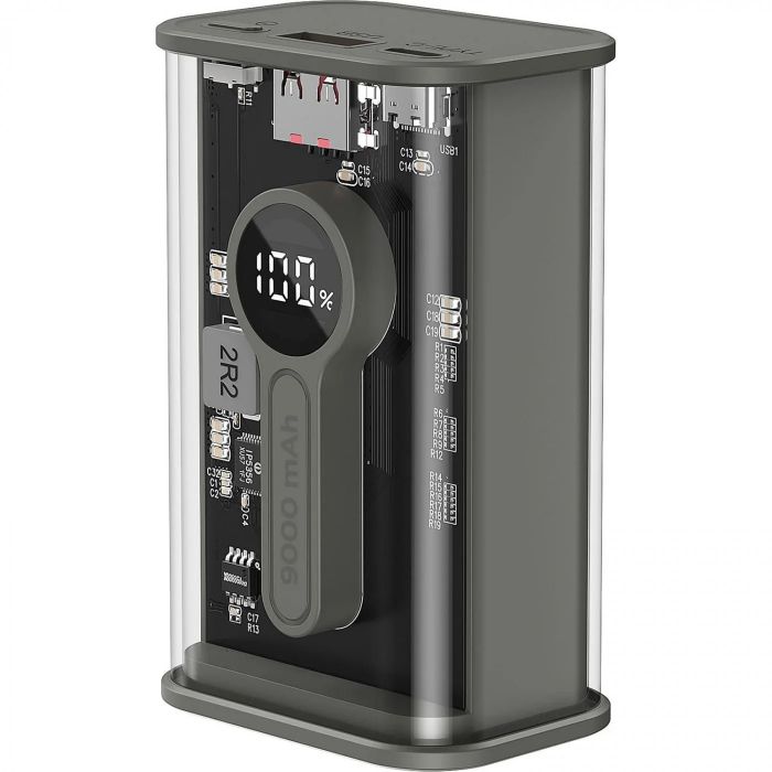 Універсальна мобільна батарея Gembird 9000mAh Black (PB09-TQC3-01)