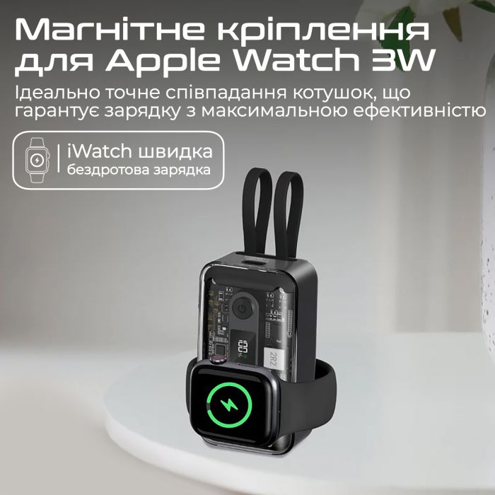 Універсальна мобільна батарея Promate Mavrix 10000mAh 35W Black