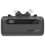 Універсальна мобільна батарея Promate PowerUp-Duo 5000mAh 20W Black