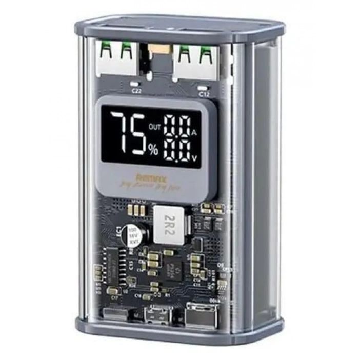 Універсальна мобільна батарея Remax RPP-570 Cybo 10000mAh Grey (6954851205692)