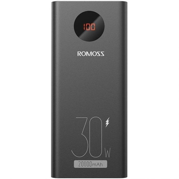 Універсальна мобільна батарея Romoss PEA20 20000mAh Black (PEA20-192-2111H)