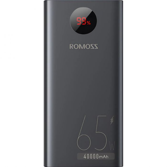 Універсальна мобільна батарея Romoss PEA40 Pro PD 40000mAh Black (PEA40-282-2183H)