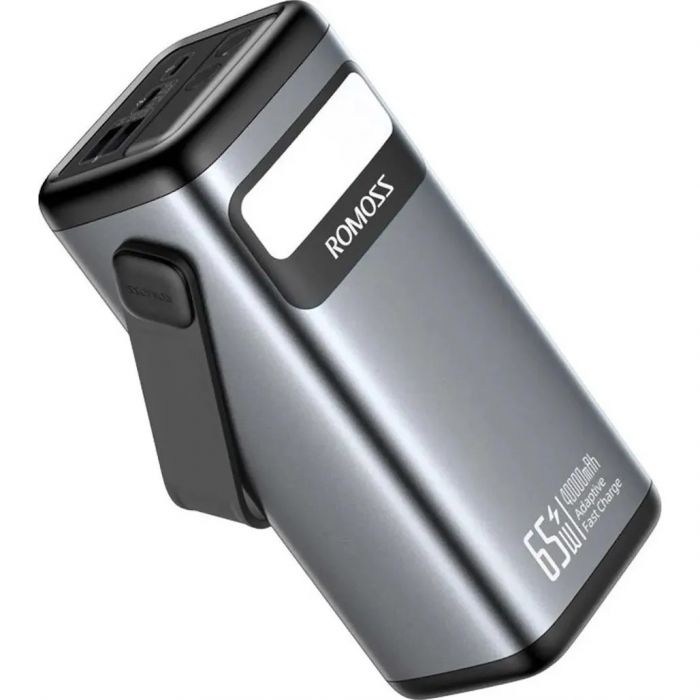 Універсальна мобільна батарея Romoss PMT40 40000mAh Black (PMT40-182-2133H)