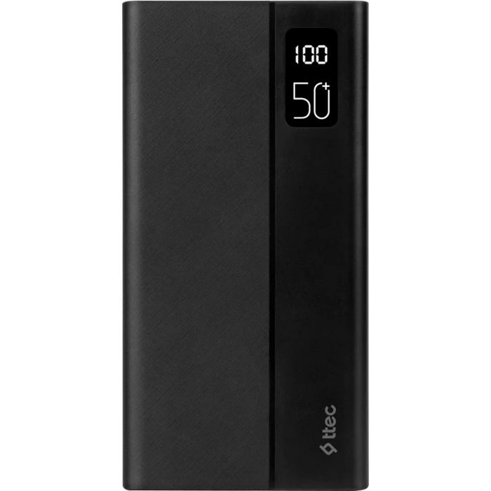 Універсальна мобільна батарея Ttec 50000mAh ReCharger Mega LCD Black (2BB197S)