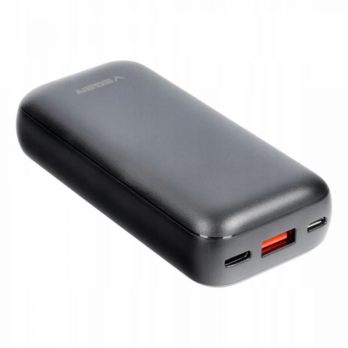 Універсальна мобільна батарея Veger S10 10000mAh, 20W Black (6970453554174)