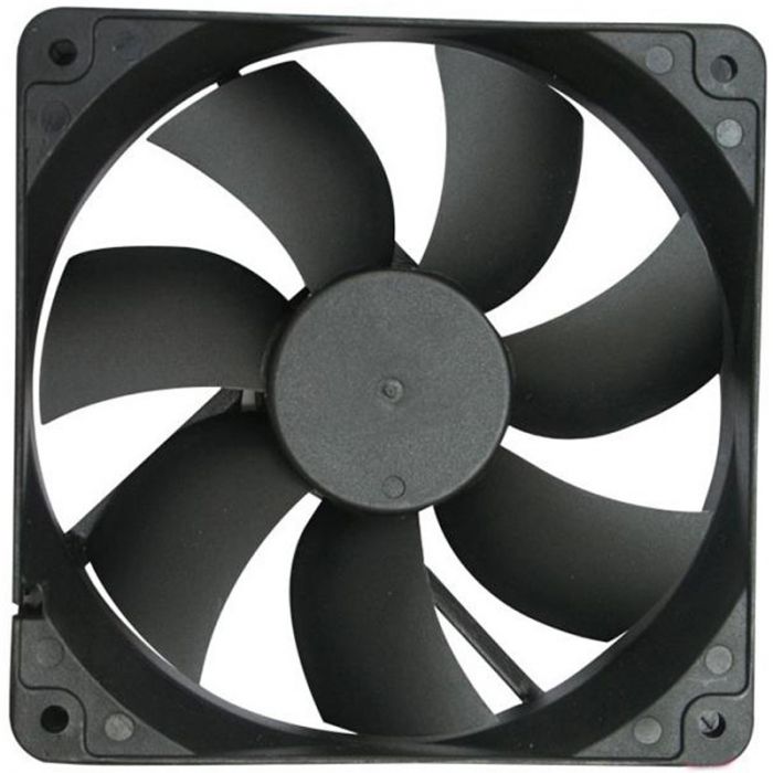 Вентилятор Atcom ATcool 12025, 120х120х25мм, 3-pin, чорний