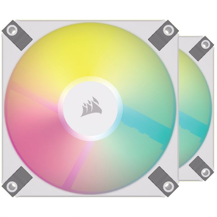 Вентилятор Corsair iCUE AF120 RGB Slim White Dual Fan Kit (CO-9050165-WW)