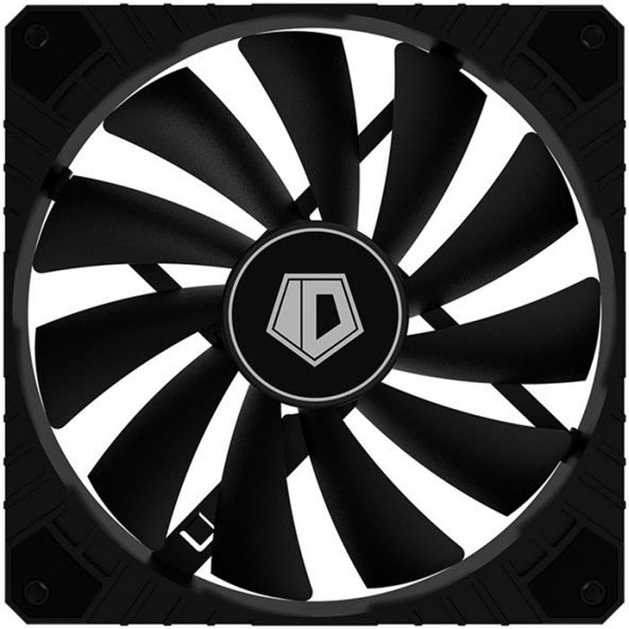 Вентилятор ID-Cooling WF-14025-XT, 140x140x25мм, 4-pin PWM, чорний