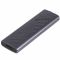 Зовнішня кишеня Maxxter M.2 NVMe PCIe, USB 3.2 Type-C, Metal, Black (EHDE-2280D-01)
