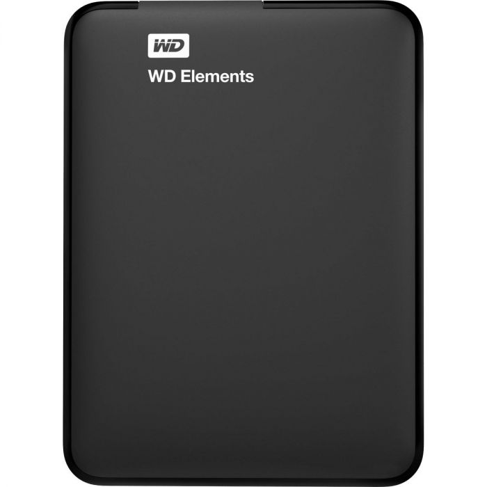 Зовнішній жорсткий диск 2.5" USB 1.0TB WD Elements Black (WDBUZG0010BBK-WESN)