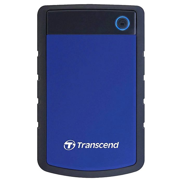 Зовнішній жорсткий диск 2.5" USB 2.0TB Transcend StoreJet (TS2TSJ25H3B)