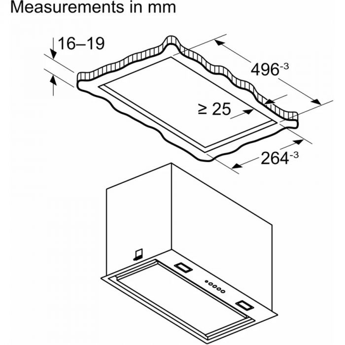 Витяжка Bosch DLN56AC50