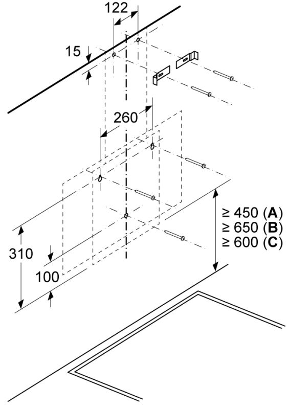Витяжка Bosch DWK63PJ20T