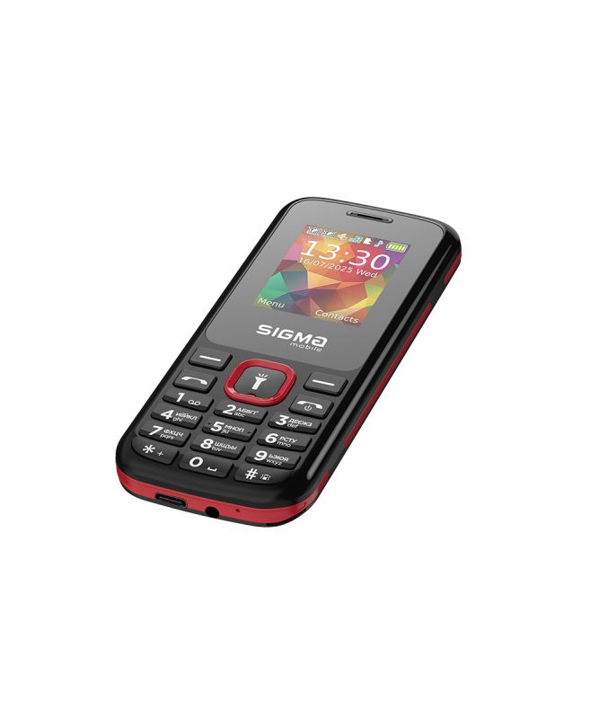 Мобiльний телефон Sigma mobile X-style 171 Mini Dual Sim Black/Red