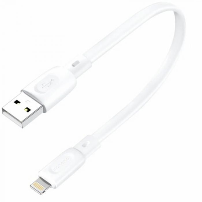 Кабель Foneng X107 USB - Lightning (M/M), 2.4 A, 0.25 м, White (X107-CA-IP)