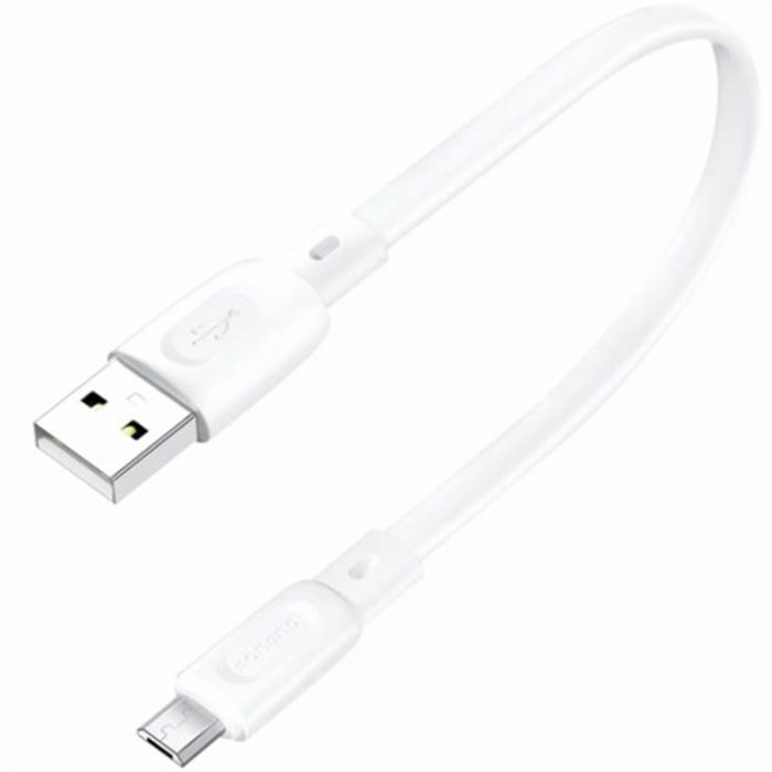 Кабель Foneng X107 USB - micro USB (M/M), 2.1 A, 0.25 м, White (X107-CA-MU)