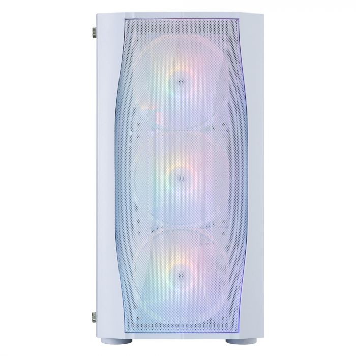 Корпус 1stPlayer X3-M-WH-4F1-W White без БЖ