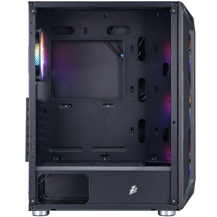 Корпус 1stPlayer X6-BK-4F1 Black без БЖ