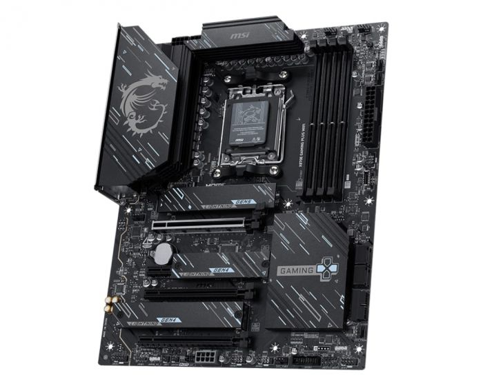 Материнська плата MSI X870E Gaming Plus WiFi Socket AM5