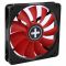 Вентилятор Xilence XPF80.R (XF037), 80х80х25мм, 3-pin+4-pin, Black/Red