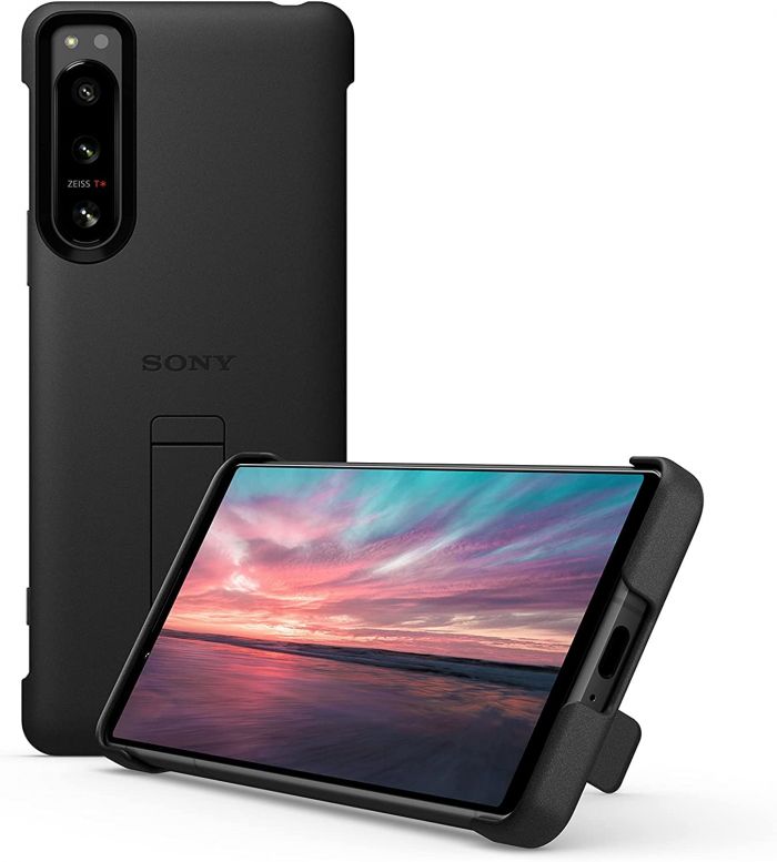 Чохол-накладка Sony Style Cover with Stand для Sony Xperia 5 IV Black (XQZ-CBCQ/BGENG)