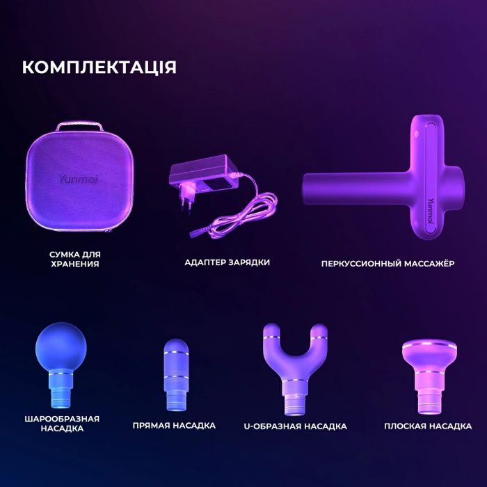 Масажер Yunmai Massage Gun Pro (YMFG-B563)