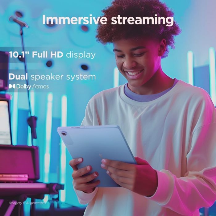 Планшет Lenovo Tab TB311FU 8/128GB Luna Grey + Clear Case (ZAEH0195UA)