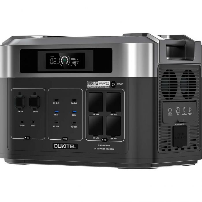 Зарядна станція Oukitel BP2000E Pro 2048Wh, 3600W