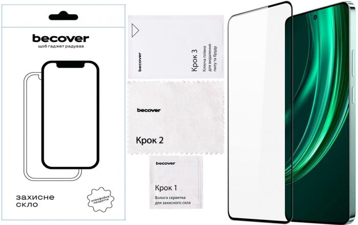 Захисне скло BeCover для Realme 13 5G Black (712501)